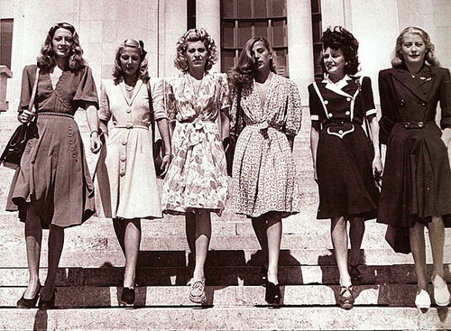 Onwijs Fashion through the years in pictures, part IV (1940's YC-84